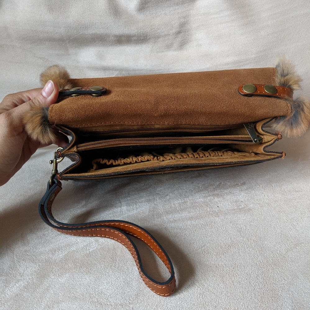 SOLD - Patricia Nash 3way Convertible Crossbody Bag -EUC - Picture 7 of 8